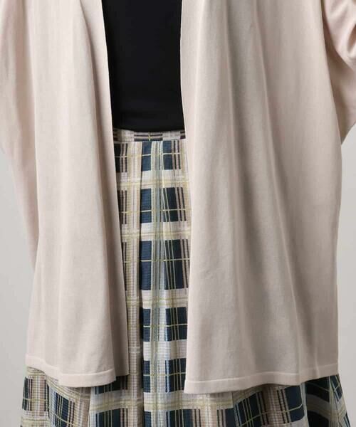 MICHEL KLEIN / ミッシェルクラン カーディガン・ボレロ | ドルマンスリーブ トッパーカーディガン | 詳細20