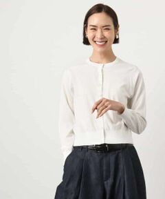 MICHEL KLEIN / ミッシェルクラン カーディガン・ボレロ | [アンサンブル対応]シアーカーディガン