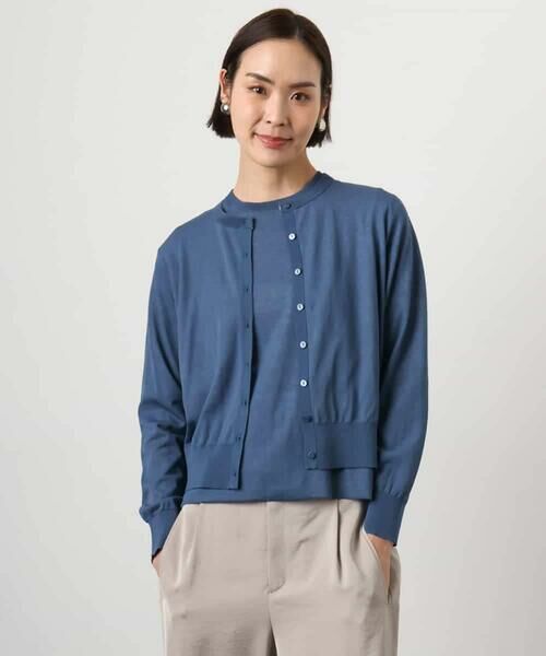 MICHEL KLEIN / ミッシェルクラン カーディガン・ボレロ | [アンサンブル対応]シアーカーディガン | 詳細14