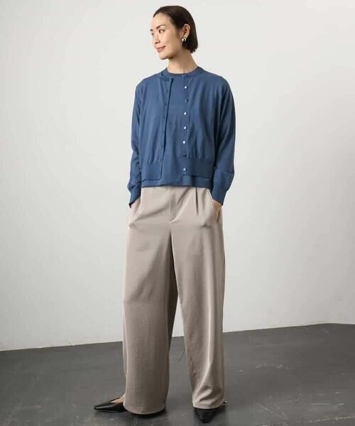 MICHEL KLEIN / ミッシェルクラン カーディガン・ボレロ | [アンサンブル対応]シアーカーディガン | 詳細16