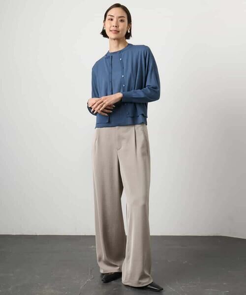 MICHEL KLEIN / ミッシェルクラン カーディガン・ボレロ | [アンサンブル対応]シアーカーディガン | 詳細17