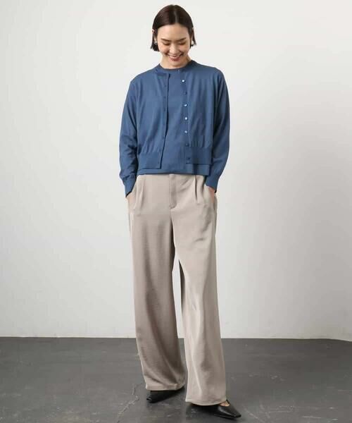 MICHEL KLEIN / ミッシェルクラン カーディガン・ボレロ | [アンサンブル対応]シアーカーディガン | 詳細18