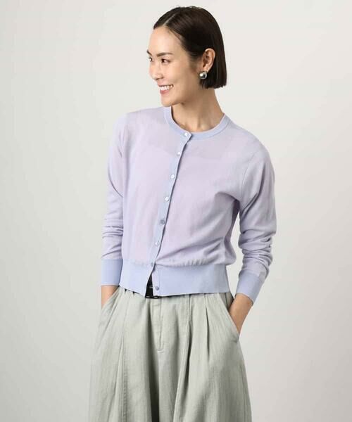 MICHEL KLEIN / ミッシェルクラン カーディガン・ボレロ | [アンサンブル対応]シアーカーディガン | 詳細19