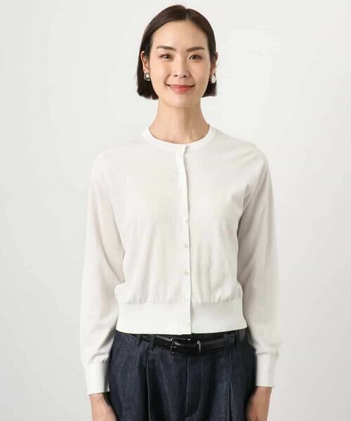 MICHEL KLEIN / ミッシェルクラン カーディガン・ボレロ | [アンサンブル対応]シアーカーディガン | 詳細24