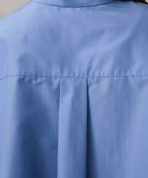 MICHEL KLEIN / ミッシェルクラン シャツ・ブラウス | バンドカラーテントラインシャツ | 詳細22