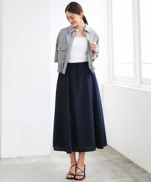 MICHEL KLEIN / ミッシェルクラン シャツ・ブラウス | [セットアップ対応]ダブルポケットシャツブルゾン | 詳細18