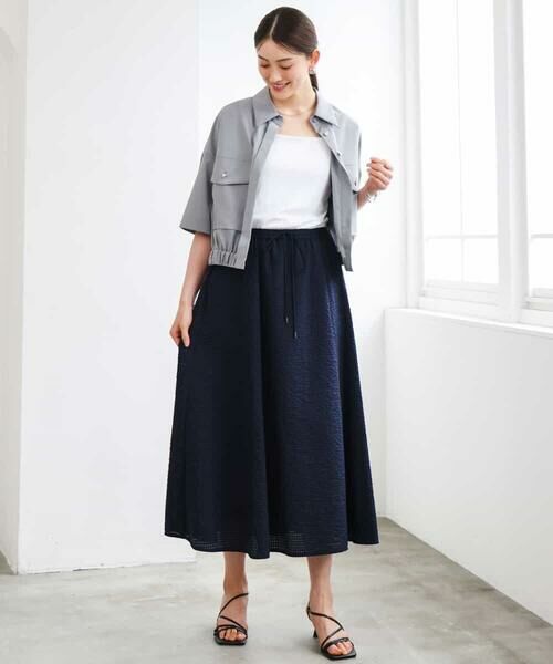 MICHEL KLEIN / ミッシェルクラン シャツ・ブラウス | [セットアップ対応]ダブルポケットシャツブルゾン | 詳細19