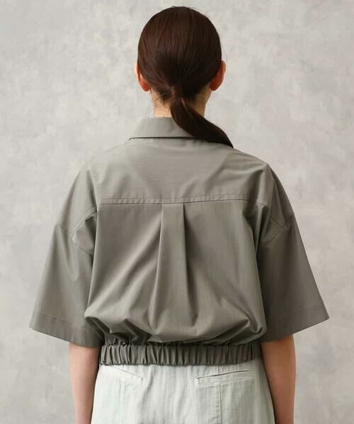 MICHEL KLEIN / ミッシェルクラン シャツ・ブラウス | [セットアップ対応]ダブルポケットシャツブルゾン | 詳細27