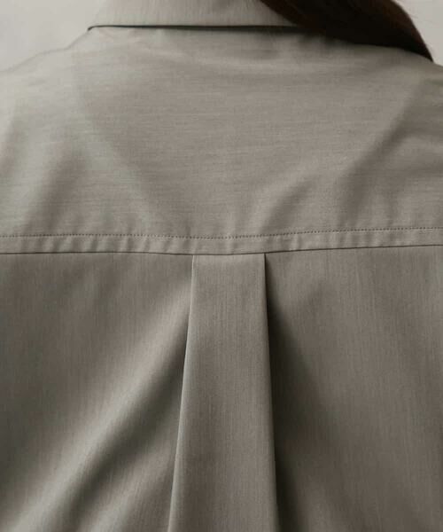 MICHEL KLEIN / ミッシェルクラン シャツ・ブラウス | [セットアップ対応]ダブルポケットシャツブルゾン | 詳細28