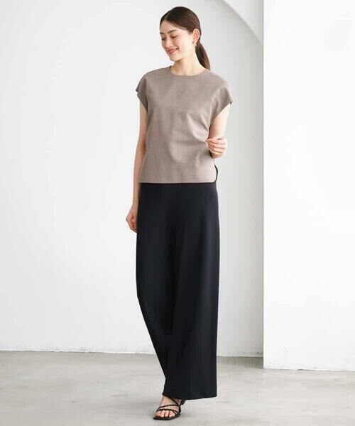 MICHEL KLEIN / ミッシェルクラン シャツ・ブラウス | [セットアップ対応]フレンチスリーブブラウス | 詳細16