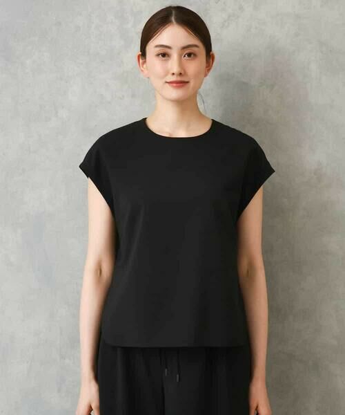 MICHEL KLEIN / ミッシェルクラン シャツ・ブラウス | [セットアップ対応]フレンチスリーブブラウス | 詳細17