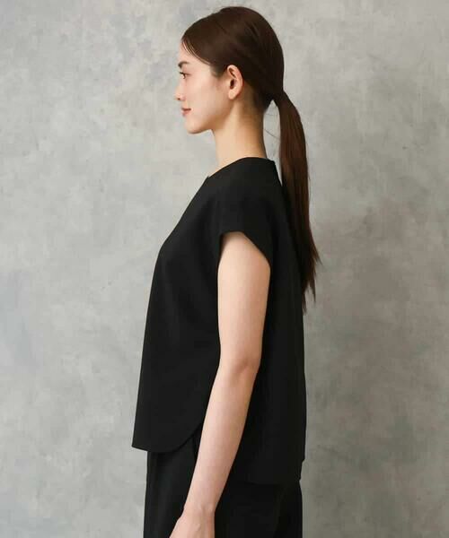 MICHEL KLEIN / ミッシェルクラン シャツ・ブラウス | [セットアップ対応]フレンチスリーブブラウス | 詳細18