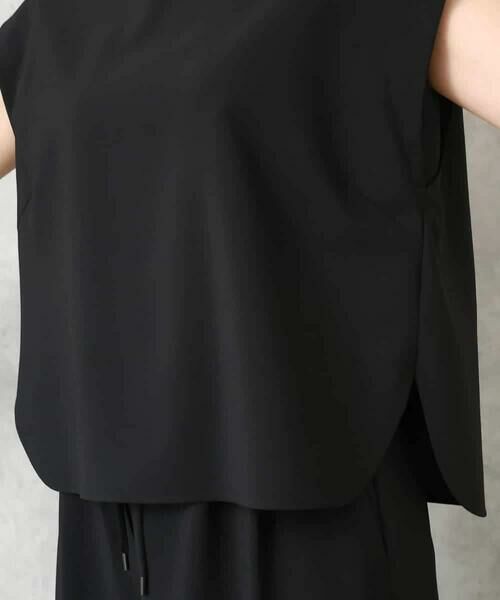 MICHEL KLEIN / ミッシェルクラン シャツ・ブラウス | [セットアップ対応]フレンチスリーブブラウス | 詳細23