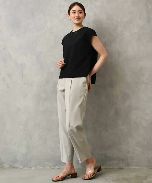 MICHEL KLEIN / ミッシェルクラン シャツ・ブラウス | [セットアップ対応]フレンチスリーブブラウス | 詳細5