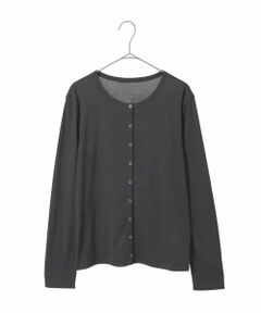 MICHEL KLEIN / ミッシェルクラン カーディガン・ボレロ | [アンサンブル対応]リングドットカーディガン