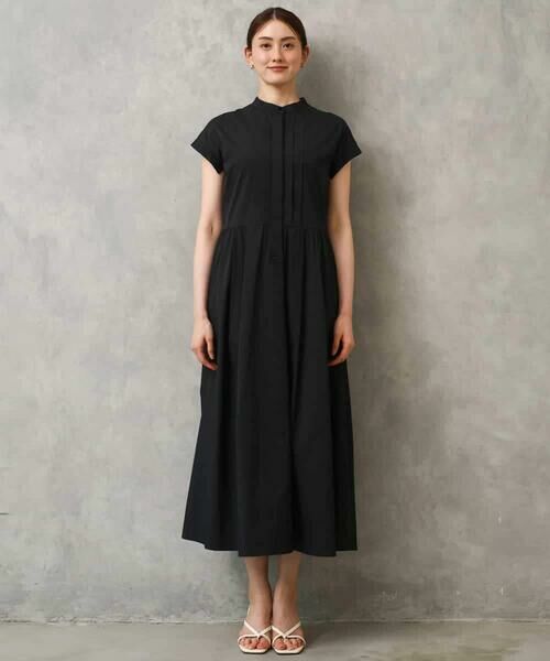 MICHEL KLEIN / ミッシェルクラン ロング・マキシ丈ワンピース | フレンチスリーブフレアワンピース | 詳細13