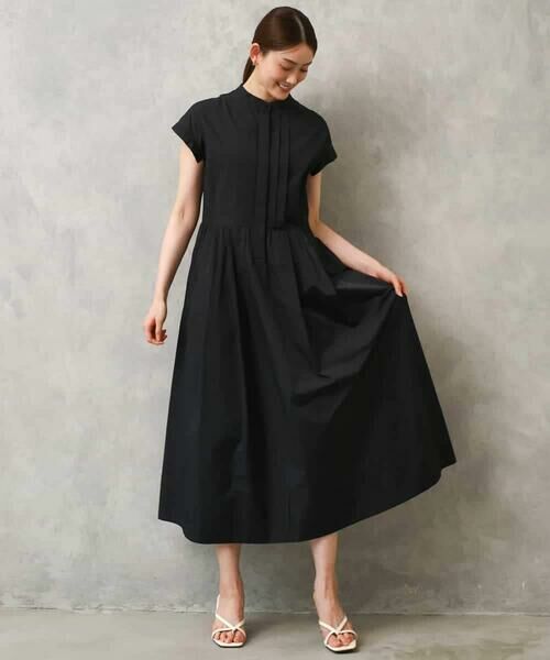 MICHEL KLEIN / ミッシェルクラン ロング・マキシ丈ワンピース | フレンチスリーブフレアワンピース | 詳細2