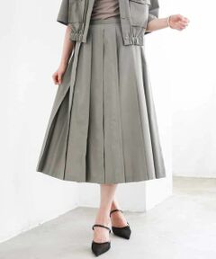 MICHEL KLEIN / ミッシェルクラン ロング・マキシ丈スカート | [セットアップ対応]プリーツスカート