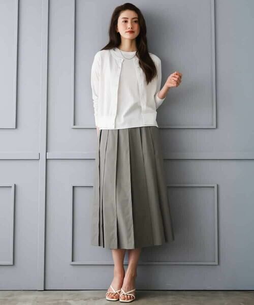 MICHEL KLEIN / ミッシェルクラン ロング・マキシ丈スカート | [セットアップ対応]プリーツスカート | 詳細10