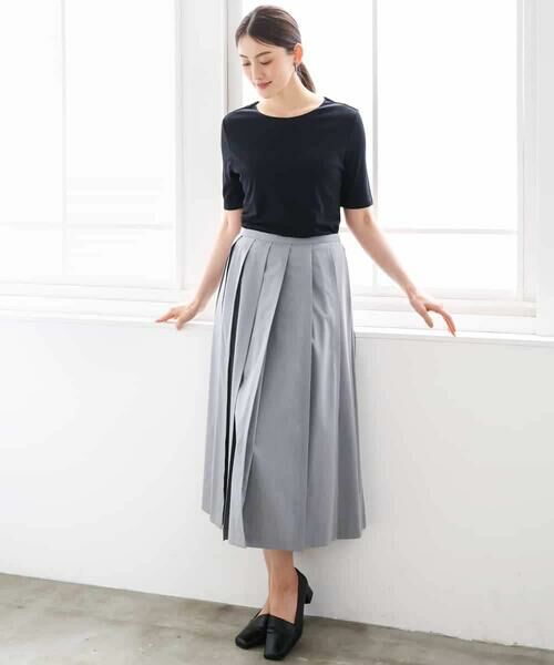 MICHEL KLEIN / ミッシェルクラン ロング・マキシ丈スカート | [セットアップ対応]プリーツスカート | 詳細19