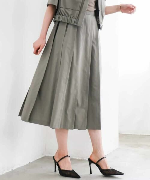 MICHEL KLEIN / ミッシェルクラン ロング・マキシ丈スカート | [セットアップ対応]プリーツスカート | 詳細2