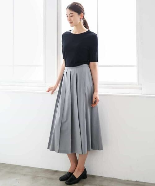 MICHEL KLEIN / ミッシェルクラン ロング・マキシ丈スカート | [セットアップ対応]プリーツスカート | 詳細21