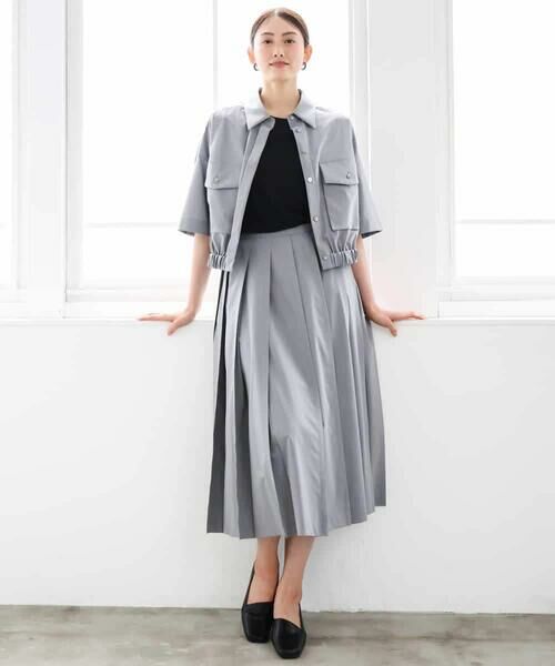 MICHEL KLEIN / ミッシェルクラン ロング・マキシ丈スカート | [セットアップ対応]プリーツスカート | 詳細23