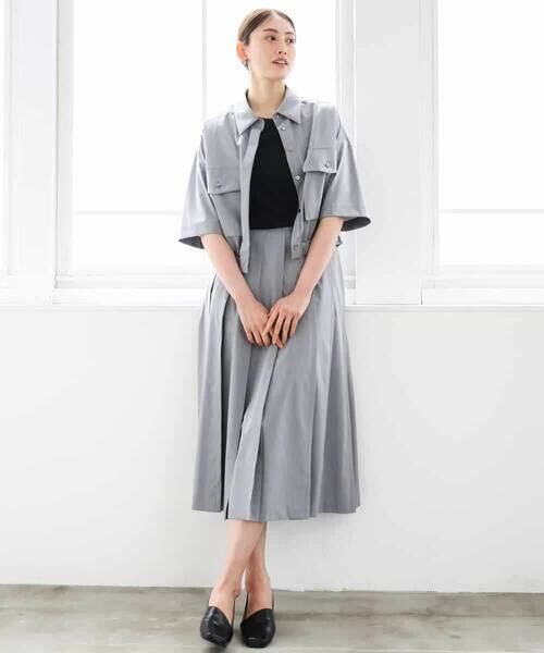 MICHEL KLEIN / ミッシェルクラン ロング・マキシ丈スカート | [セットアップ対応]プリーツスカート | 詳細24