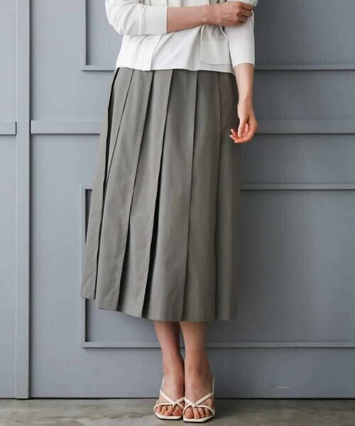 MICHEL KLEIN / ミッシェルクラン ロング・マキシ丈スカート | [セットアップ対応]プリーツスカート | 詳細7
