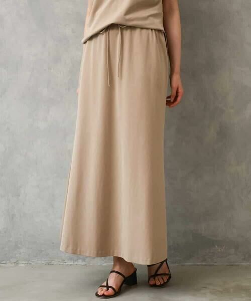 MICHEL KLEIN / ミッシェルクラン ロング・マキシ丈スカート | [セットアップ対応]ヴィンテージサテンフレアスカート | 詳細2