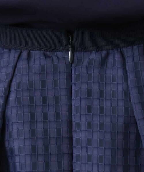 MICHEL KLEIN / ミッシェルクラン ロング・マキシ丈スカート | シアーチェックジャガードフレアスカート | 詳細15