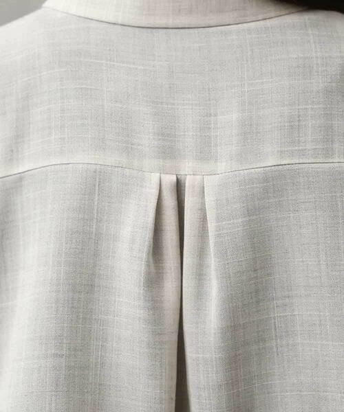 MICHEL KLEIN / ミッシェルクラン ステンカラーコート | シアーシャツブルゾン | 詳細22