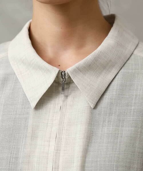 MICHEL KLEIN / ミッシェルクラン ステンカラーコート | シアーシャツブルゾン | 詳細23