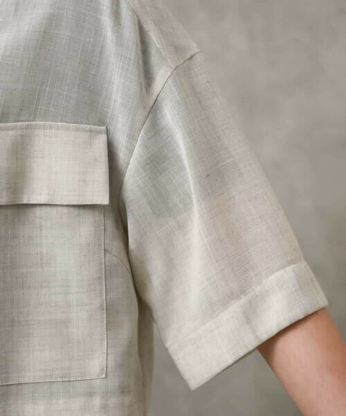 MICHEL KLEIN / ミッシェルクラン ステンカラーコート | シアーシャツブルゾン | 詳細24