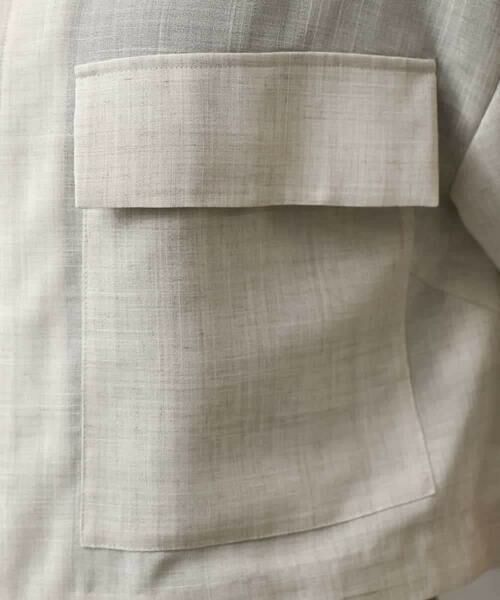 MICHEL KLEIN / ミッシェルクラン ステンカラーコート | シアーシャツブルゾン | 詳細26