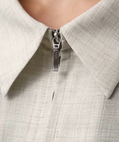 MICHEL KLEIN / ミッシェルクラン ステンカラーコート | シアーシャツブルゾン | 詳細27