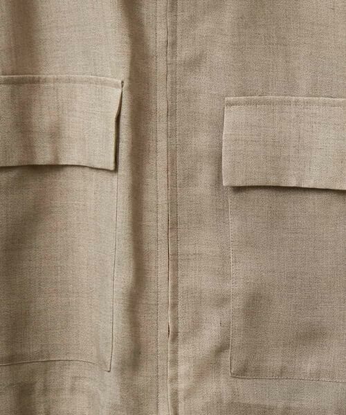 MICHEL KLEIN / ミッシェルクラン ステンカラーコート | シアーシャツブルゾン | 詳細29