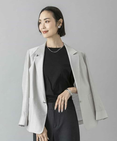MICHEL KLEIN / ミッシェルクラン テーラードジャケット | リラクシーテーラードジャケット | 詳細17
