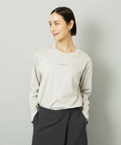 MICHEL KLEIN / ミッシェルクラン カットソー | ミニマルロゴ ロングスリーブTシャツ