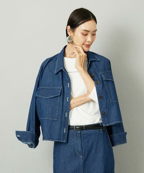 MICHEL KLEIN / ミッシェルクラン カットソー | ミニマルロゴ ロングスリーブTシャツ | 詳細12