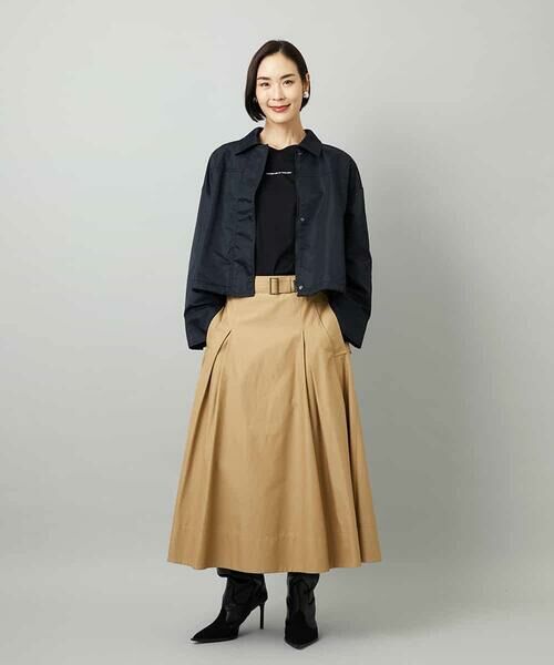 MICHEL KLEIN / ミッシェルクラン カットソー | ミニマルロゴ ロングスリーブTシャツ | 詳細29