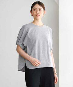 MICHEL KLEIN / ミッシェルクラン カットソー | [接触冷感]サッカードルマンスリーブカットソー