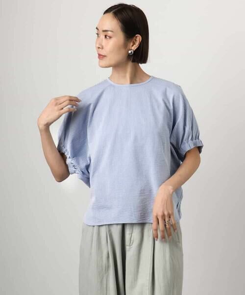 MICHEL KLEIN / ミッシェルクラン カットソー | [接触冷感]サッカードルマンスリーブカットソー | 詳細12