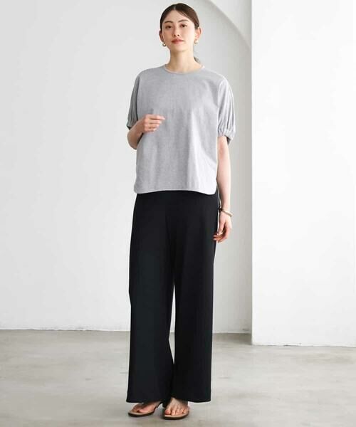 MICHEL KLEIN / ミッシェルクラン カットソー | [接触冷感]サッカードルマンスリーブカットソー | 詳細15