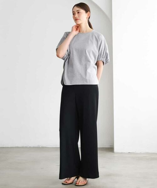 MICHEL KLEIN / ミッシェルクラン カットソー | [接触冷感]サッカードルマンスリーブカットソー | 詳細17