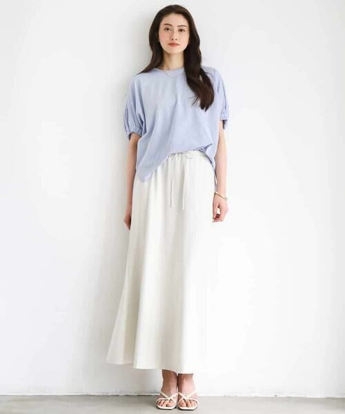 MICHEL KLEIN / ミッシェルクラン カットソー | [接触冷感]サッカードルマンスリーブカットソー | 詳細27