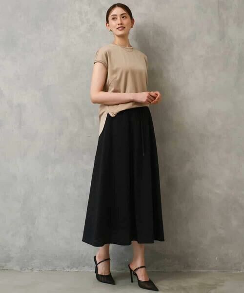 MICHEL KLEIN / ミッシェルクラン カットソー | [セットアップ対応]ヴィンテージサテンTブラウス | 詳細11