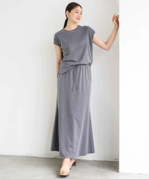 MICHEL KLEIN / ミッシェルクラン カットソー | [セットアップ対応]ヴィンテージサテンTブラウス | 詳細15