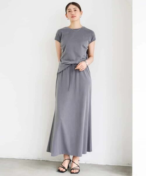 MICHEL KLEIN / ミッシェルクラン カットソー | [セットアップ対応]ヴィンテージサテンTブラウス | 詳細16