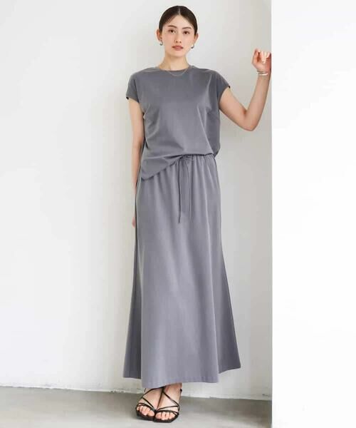 MICHEL KLEIN / ミッシェルクラン カットソー | [セットアップ対応]ヴィンテージサテンTブラウス | 詳細17